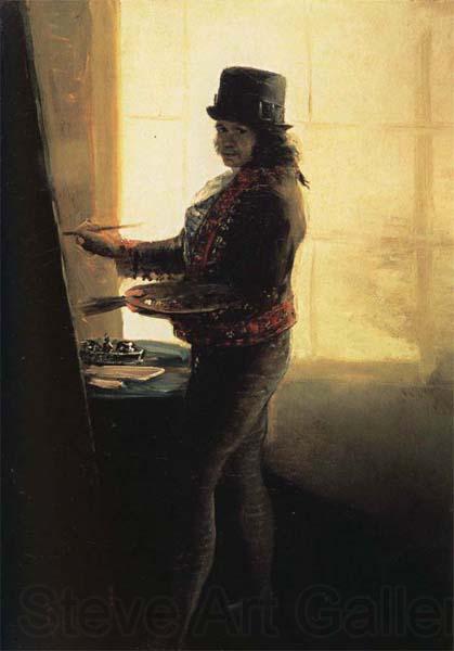 Francisco Goya Self-Portrait in the Studio
